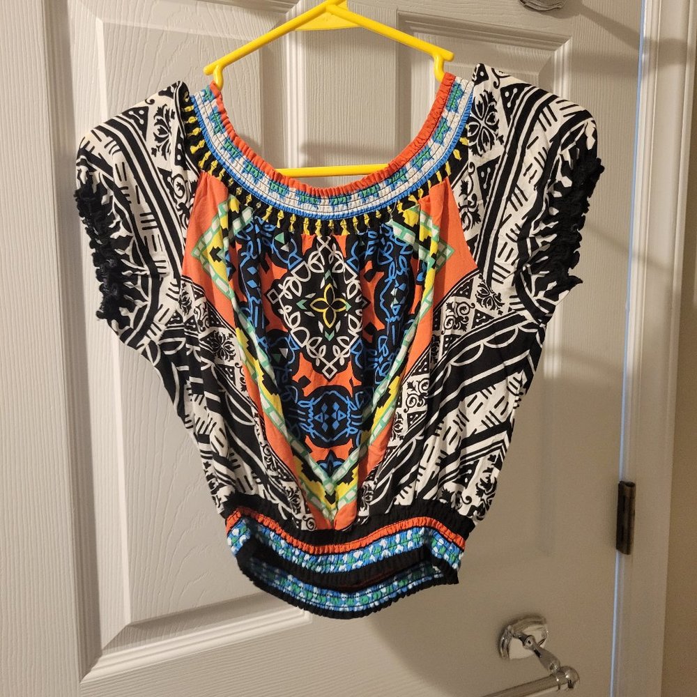 Colorful Crop Top Fits xSmall and Small